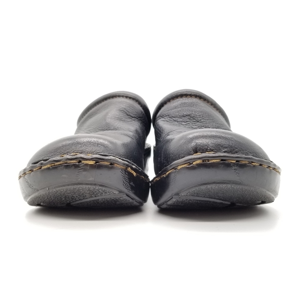 Thom McAn Sharon Leather Working Clogs Sz 7 Wide - Picture 2 of 8